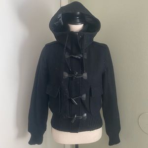 Levi’s Womens Hooded Wool Blend Jacket